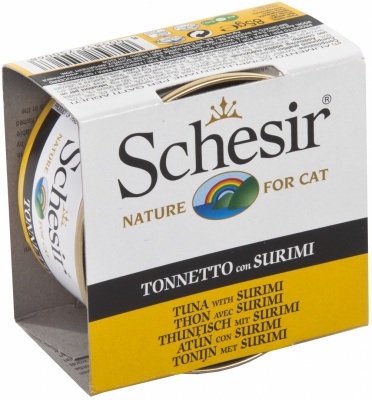 Schesie(Italy) Cat-консервы из тунца и сурими в желе 85г