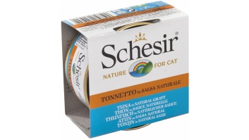 Schesir(Italy) Cat-соус из тунца для кошек 70г