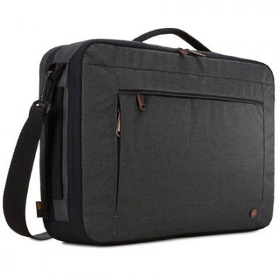 Case Logic Era Hybrid Briefcase Fits up to size 15.6 ", Black, Messenger - Briefcase/Backpack, Shoulder strap,