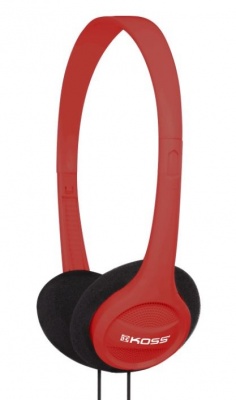 Koss Headphones KPH7r Headband/On-Ear, 3.5mm (1/8 inch), Red,