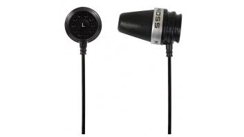 Koss Headphones Sparkplug In-ear, 3.5 mm, Black, Noice canceling,