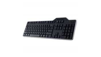 Dell KB813 Smartcard keyboard, Wired, Black, English