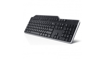 Dell Keyboard KB-522   Business Multimedia, Wired, Keyboard layout Russian, Black, Wireless connection No, Russian, USB 2.0, Numeric keypad