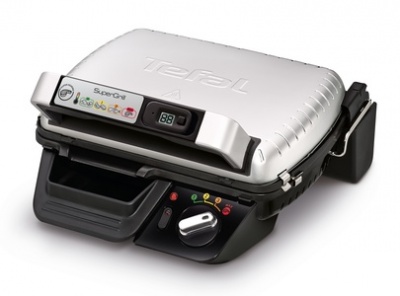 TEFAL SuperGrill Timer Multipurpose grill  GC451B12 Inox, 2000 W, 30 x 20 cm, Electric