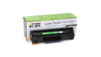 ColorWay Toner Cartridge, Black, HP CB435A/CB436A/CE285A; Canon 712/713/725