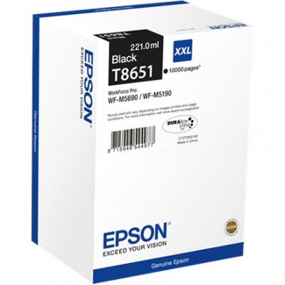 Epson C13T865140 Ink cartridge, Black