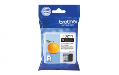 Brother LC3211BK Inkjet cartridge, Black