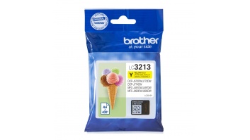 Brother 	LC3213Y Ink Cartridge, Yellow