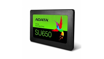 ADATA Ultimate SU650 3D NAND SSD 480 GB, SSD form factor 2.5”, SSD interface SATA, Write speed 450 MB/s, Read speed 520 MB/s