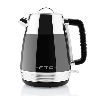 ETA Storio Kettle ETA918690020 Standard, 2150 W, 1.7 L, Stainless steel, Black, 360° rotational base