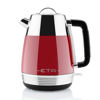 ETA Storio Kettle ETA918690030 Standard, 2150 W, 1.7 L, Stainless steel, Red, 360° rotational base