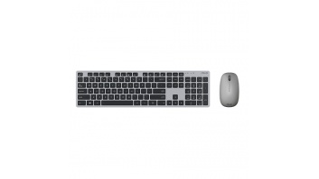 Asus W5000 Keyboard and Mouse Set, Wireless, Keyboard layout Russian, Grey, Wireless connection Mouse: USB, Mouse included, 460 g