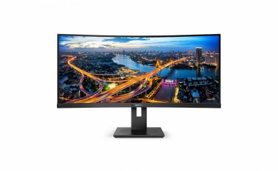 Philips B Line 346B1C/00 34 ", VA, WQHD, 3440 x 1440, 21:9, 5 ms, 300 cd/m², Black