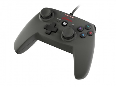 GENESIS P58 Gamepad for PS3/PC, Black, Wired