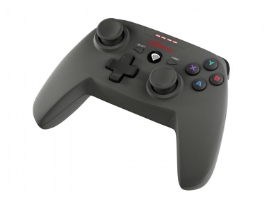 GENESIS PV58 Gamepad for PS3/PC, Black, Wireless