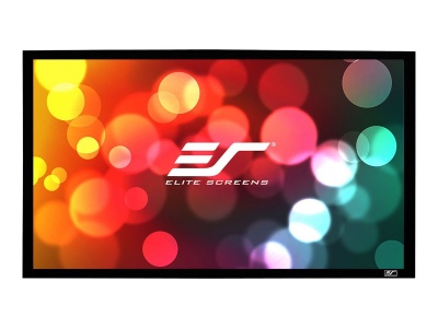 Elite Screens ER135WH1 Sable Fixed Frame HDTV Projection Screen (66.0 x 117.7")