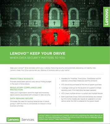 Lenovo Warranty 3Y Keep Your Drive