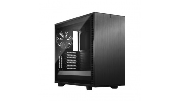 Fractal Design Define 7 Black TG Light Tint Side window, Black, E-ATX, Power supply included No