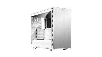 Fractal Design Define 7 TG Clear Tint Side window, White, E-ATX, Power supply included No