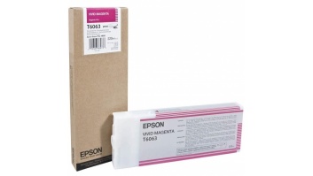 Epson T606300 Ink Cartridge, Vivid Magenta