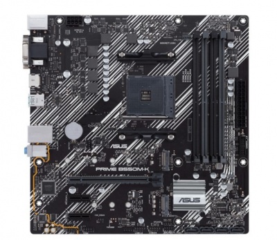 Asus PRIME B550M-K Memory slots 4, Processor family AMD, Micro ATX, DDR4, Processor socket AM4, Chipset AMD B