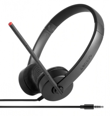 Lenovo Essential Stereo Analog Headset Essential Stereo Black