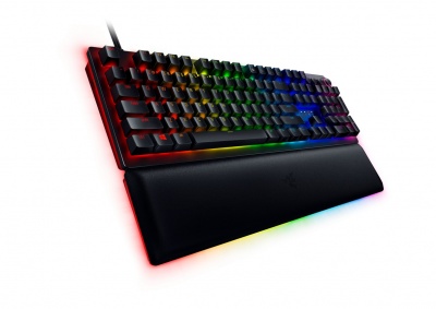 Razer Huntsman V2, Optical Gaming Keyboard, RGB LED light, US, Black, Wired