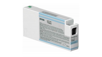 Epson UltraChrome HDR T596500 Ink Cartridge, Light Cyan, 350 ml