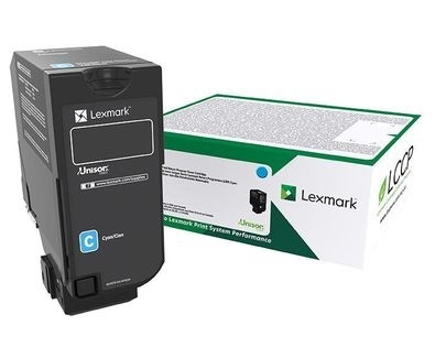 Lexmark Return Program Toner Cartridge 75B20C0 Cyan