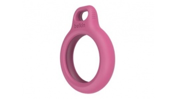 Belkin Secure Holder with Key Ring for AirTag Pink