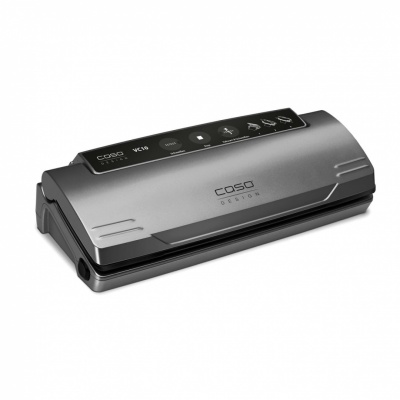 Caso Vacuum sealer VC 10 PlusEdition Power 110 W, Temperature control, Black/Silver