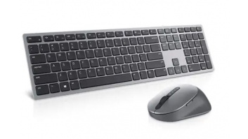 Dell Premier Multi-Device Keyboard and Mouse   KM7321W Wireless, Batteries included, US, Titan grey