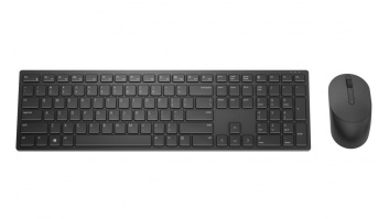 Dell Pro Keyboard and Mouse  KM5221W Wireless, Batteries included, US, Black