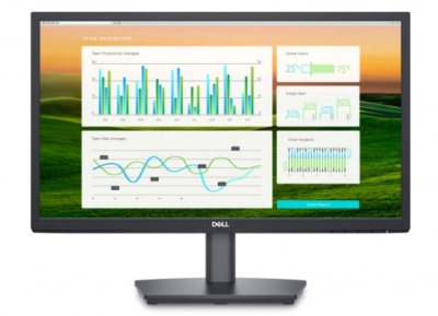 Dell LCD monitor E2222HS 22 ", VA, FHD, 1920 x 1080, 16:9, 5 ms, 250 cd/m², Black, HDMI ports quantity 1, 60 Hz