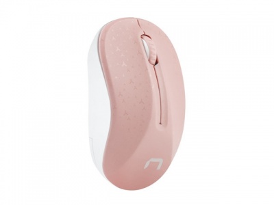 Natec Mouse, Toucan, Wireless, 1600 DPI, Optical, Pink-White