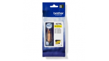 Brother LC427XLY Ink Cartridge, Yellow