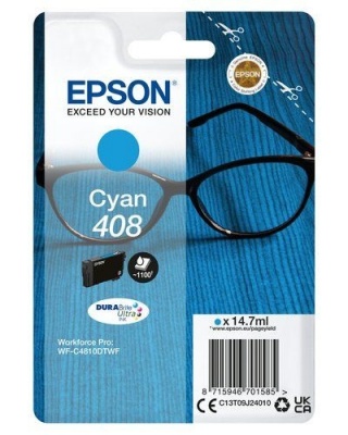 Epson DURABrite Ultra 408L Ink cartrige, Cyan