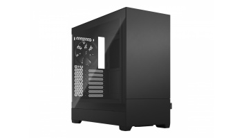 Fractal Design Pop Silent Black TG Clear Tint, ATX, mATX, Mini ITX, Power supply included No