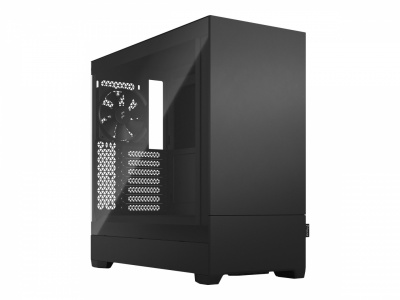 Fractal Design Pop Silent Black TG Clear Tint, ATX, mATX, Mini ITX, Power supply included No