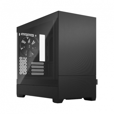 Fractal Design Pop Mini Silent  Black TG Clear Tint, mATX, Mini ITX, Power supply included No