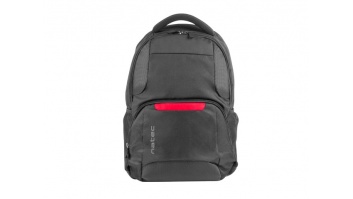 Natec Laptop Backpack Eland NTO-1386 Black, 15.6 ", Shoulder strap, Backpack