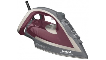 TEFAL FV6870E0 Steam Iron, 2800 W, Water tank capacity 270 ml, Continuous steam 40 g/min, Red/Grey