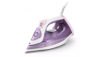 Philips DST3010/30 3000 Series  Steam Iron, 2000 W, Water tank capacity 300 ml, Continuous steam 30 g/min, Purple/White