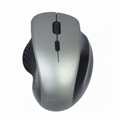 Gembird Wireless Optical mouse MUSW-6B-02-BG	 USB, Black-Spacegrey