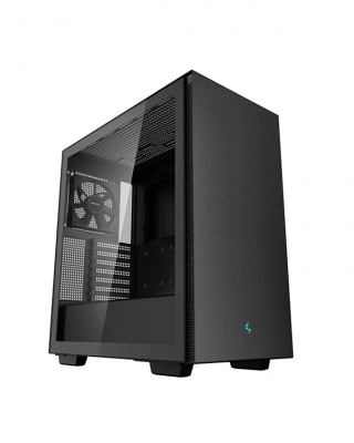 Deepcool MID TOWER CASE CH510 Side window, Black, Mid-Tower, Power supply included No