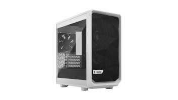 Fractal Design Meshify 2 Mini  White TG clear tint, mATX, Power supply included No