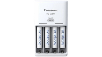 Panasonic Battery Charger ENELOOP K-KJ51MCD04E AA/AAA, 10 hours