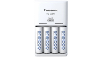 Panasonic Battery Charger ENELOOP K-KJ51MCD40E AA/AAA, 10 hours