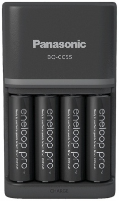 Panasonic Battery Charger ENELOOP Pro K-KJ55HCD40E AA/AAA, 2 hours