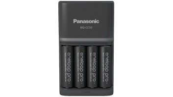 Panasonic Battery Charger ENELOOP Pro K-KJ55HCD40E AA/AAA, 2 hours